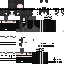 Minecraft skin texture, 64x64 pixels