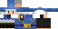 Minecraft skin texture, 64x32 legacy pixels