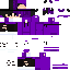 Minecraft skin texture, 64x64 pixels