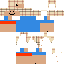 Minecraft skin texture, 64x64 pixels