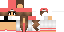 Minecraft skin texture, 64x32 legacy pixels