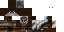 Minecraft skin texture, 64x32 legacy pixels