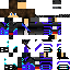 Minecraft skin texture, 64x64 pixels