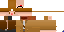 Minecraft skin texture, 64x32 legacy pixels