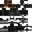 Minecraft skin texture, 64x64 pixels