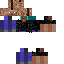 Minecraft skin texture, 64x64 pixels