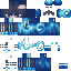 Minecraft skin texture, 64x64 pixels