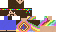 Minecraft skin texture, 64x32 legacy pixels