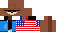 Minecraft skin texture, 64x32 legacy pixels