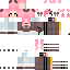 Minecraft skin texture, 64x64 pixels