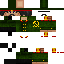 Minecraft skin texture, 64x64 pixels