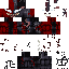 Minecraft skin texture, 64x64 pixels