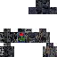 Minecraft skin texture, 64x64 pixels