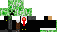 Minecraft skin texture, 64x32 legacy pixels