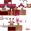 Minecraft skin texture, 64x64 pixels