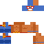 Minecraft skin texture, 64x64 pixels