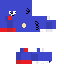 Minecraft skin texture, 64x64 pixels
