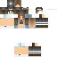 Minecraft skin texture, 64x64 pixels
