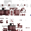 Minecraft skin texture, 64x64 pixels