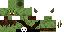 Minecraft skin texture, 64x32 legacy pixels