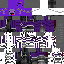 Minecraft skin texture, 64x64 pixels