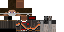 Minecraft skin texture, 64x32 legacy pixels