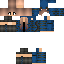 Minecraft skin texture, 64x64 pixels