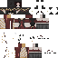 Minecraft skin texture, 64x64 pixels