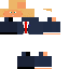 Minecraft skin texture, 64x64 pixels