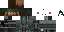 Minecraft skin texture, 64x32 legacy pixels