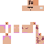 Minecraft skin texture, 64x64 pixels