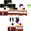 Minecraft skin texture, 64x64 pixels