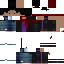 Minecraft skin texture, 64x64 pixels