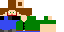 Minecraft skin texture, 64x32 legacy pixels