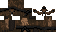 Minecraft skin texture, 64x32 legacy pixels