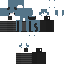 Minecraft skin texture, 64x64 pixels