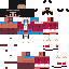 Minecraft skin texture, 64x64 pixels