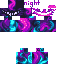 Minecraft skin texture, 64x64 pixels