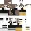 Minecraft skin texture, 64x64 pixels