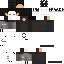 Minecraft skin texture, 64x64 pixels