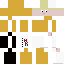 Minecraft skin texture, 64x64 pixels