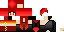 Minecraft skin texture, 64x32 legacy pixels