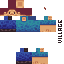 Minecraft skin texture, 64x64 pixels