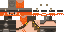 Minecraft skin texture, 64x32 legacy pixels