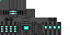 Minecraft skin texture, 64x32 legacy pixels