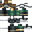 Minecraft skin texture, 64x64 pixels