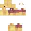 Minecraft skin texture, 64x64 pixels