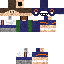 Minecraft skin texture, 64x64 pixels