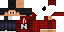 Minecraft skin texture, 64x32 legacy pixels