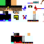 Minecraft skin texture, 64x64 pixels